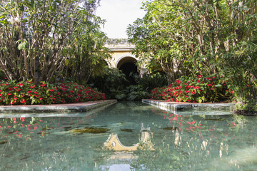 jardin espagnol de la villa Rothschild