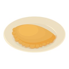 Cheburek icon, isometric style