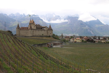 Château d'Aigle. Aigle Castle. Switzerland