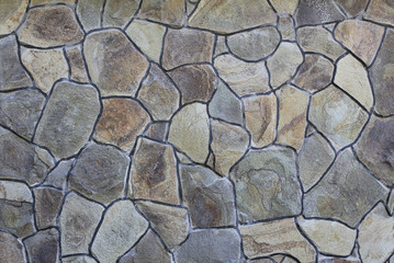 Texture of old rock wall for background.
