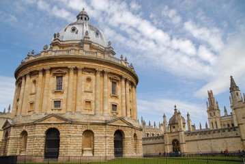 Fototapeta na wymiar Radcliffe Camera and All Souls College, Oxford