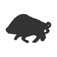 Boar silhouette