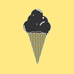 Ice cream cone icon