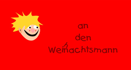 Kinderbrief an den Weihnachtsmann