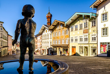 old town of bad toelz - bavaria