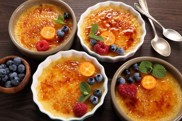 Creme brulee.