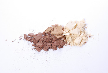 eyeshadows as a background