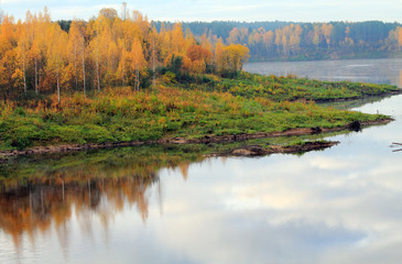 осень в деревне 