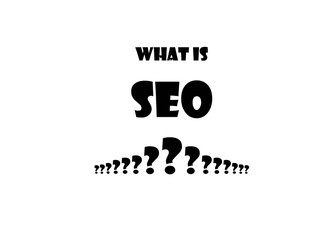 SEO search engine optimization questionmarks simple - 178343165