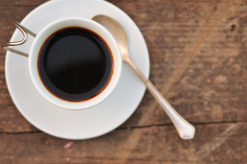 Cup of morning coffee