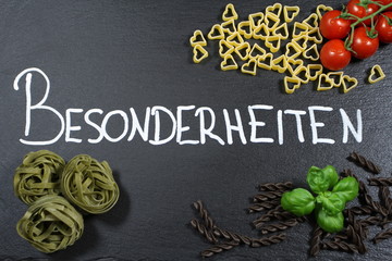 Besonderheiten auf Schiefer