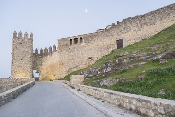 Obraz premium Sabiote village castle, Jaen, Spain