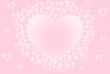 たくさんのハート