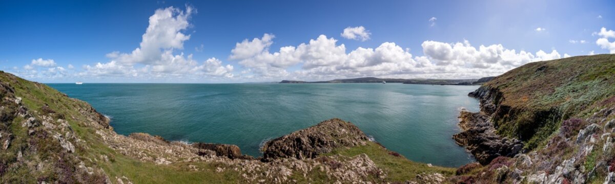 Fishguard Bucht Panorama