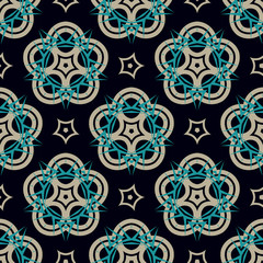 Ornament pattern vector tile