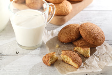 oatmeal cookies , Useful pastries, oatmeal, delicious breakfast , good nutrition