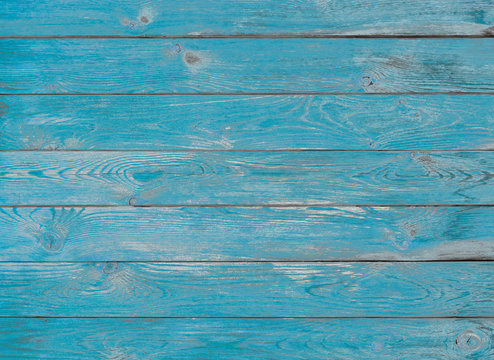 blue wood planks texture or background