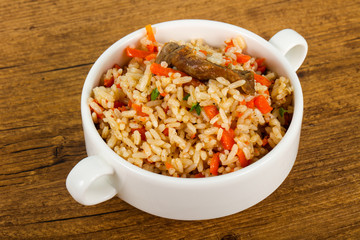 Asian rice - Plov
