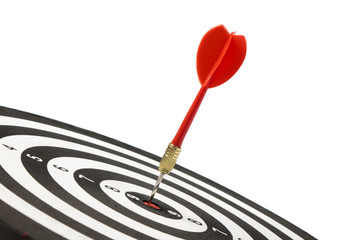 Target with arrow in the center