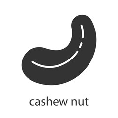 Cashew nut glyph icon