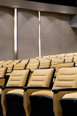 empty seat in auditorium or conference hall