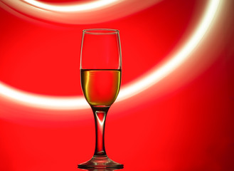Glass of wine