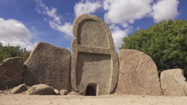 Sardinia, Megalithic Grave of S'Ena e Thomes