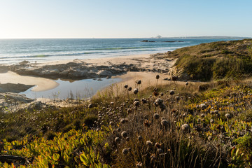 Landscape of Porto Covo beach