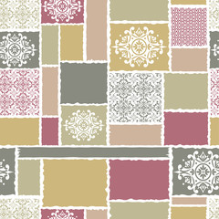 Vintage ceramic tile