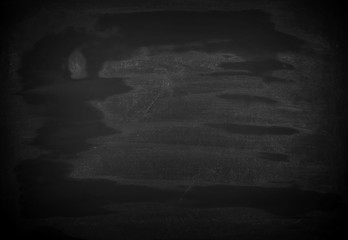 Chalk rubbed out on blackboard and texture