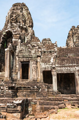 Fototapeta premium The Bayon temple in the Khmer Angkor complex, Cambodia, South East Asia.