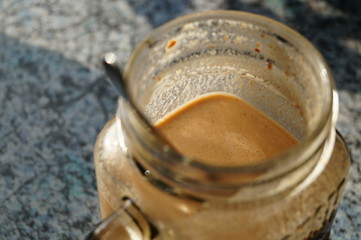 Veganer Schoko Mandel Smoothie