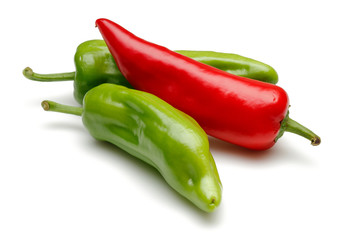 Red and green pepper