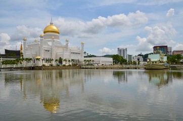 ブルネイ・ダルエスサラーム　バンダルスリブガワン　カンポン・アイール　水上集落　Negara Brunei Darussalam　Bandar Seri Begawan　Kampong Ayer