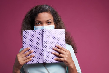 Wonderful nurse background isolated