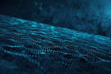 Digital liquid wallpaper