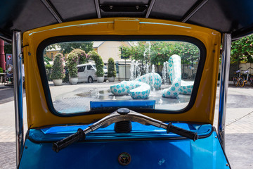 Tuktuk Drivers Seat : トゥクトゥク・運転席