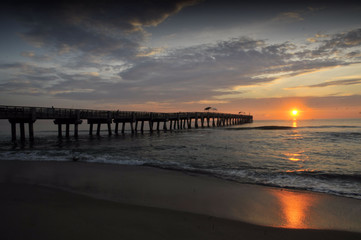 Lake Worth Sunrise / Lake Worth Florida Pier