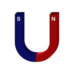 Vector illustration of magnet