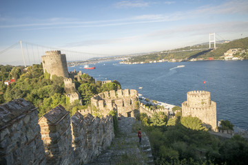Naklejka premium Rumeli Castle in Istanbul, Turkey
