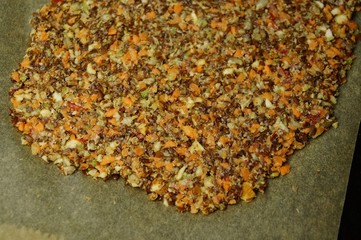 Vegane Gemüse Cracker