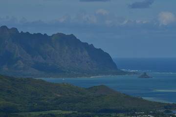 Fototapeta premium Koolau Mountan
