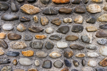 Stone wall is a background and texture