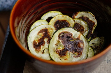 Vegane Zucchini Chips