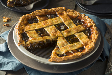Sweet Homemade Mincemeat Pie