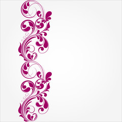 Abstract floral background. Element for design.