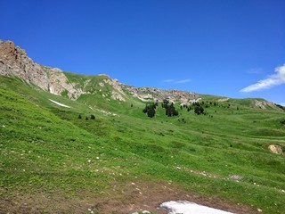 Naklejka premium Mountains