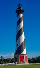 Black and white lighthouse