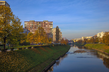 Fototapeta premium Wilson Promenade in Sarajevo, Bosnia and Herzegovina