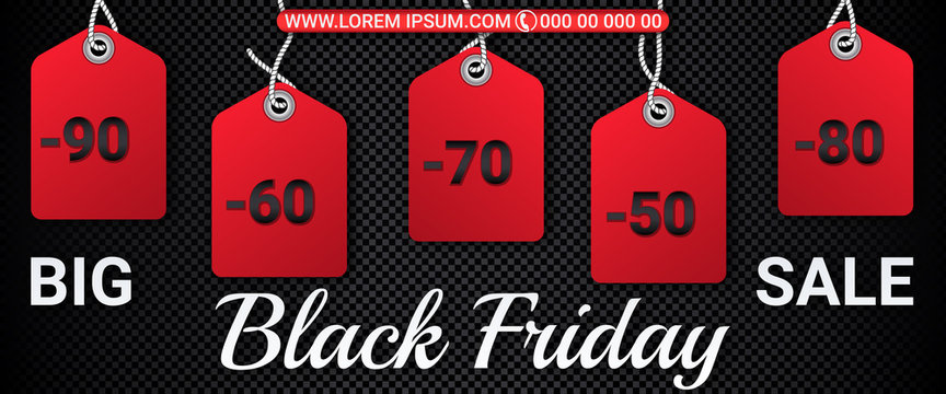 Black Friday Sale with Discount . Creative Poster, Banner or Flyer with colorful abstract design.